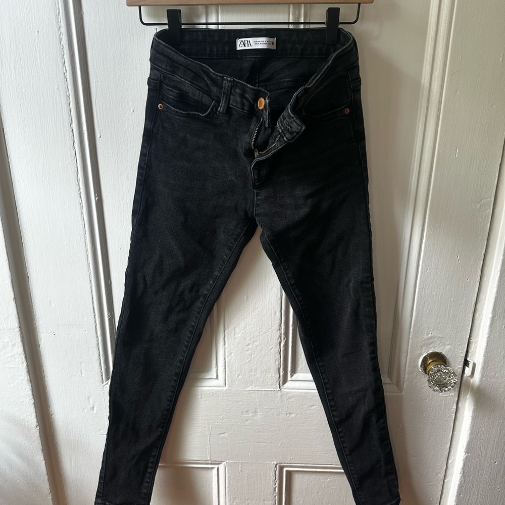Zara Black Skinny Jeans